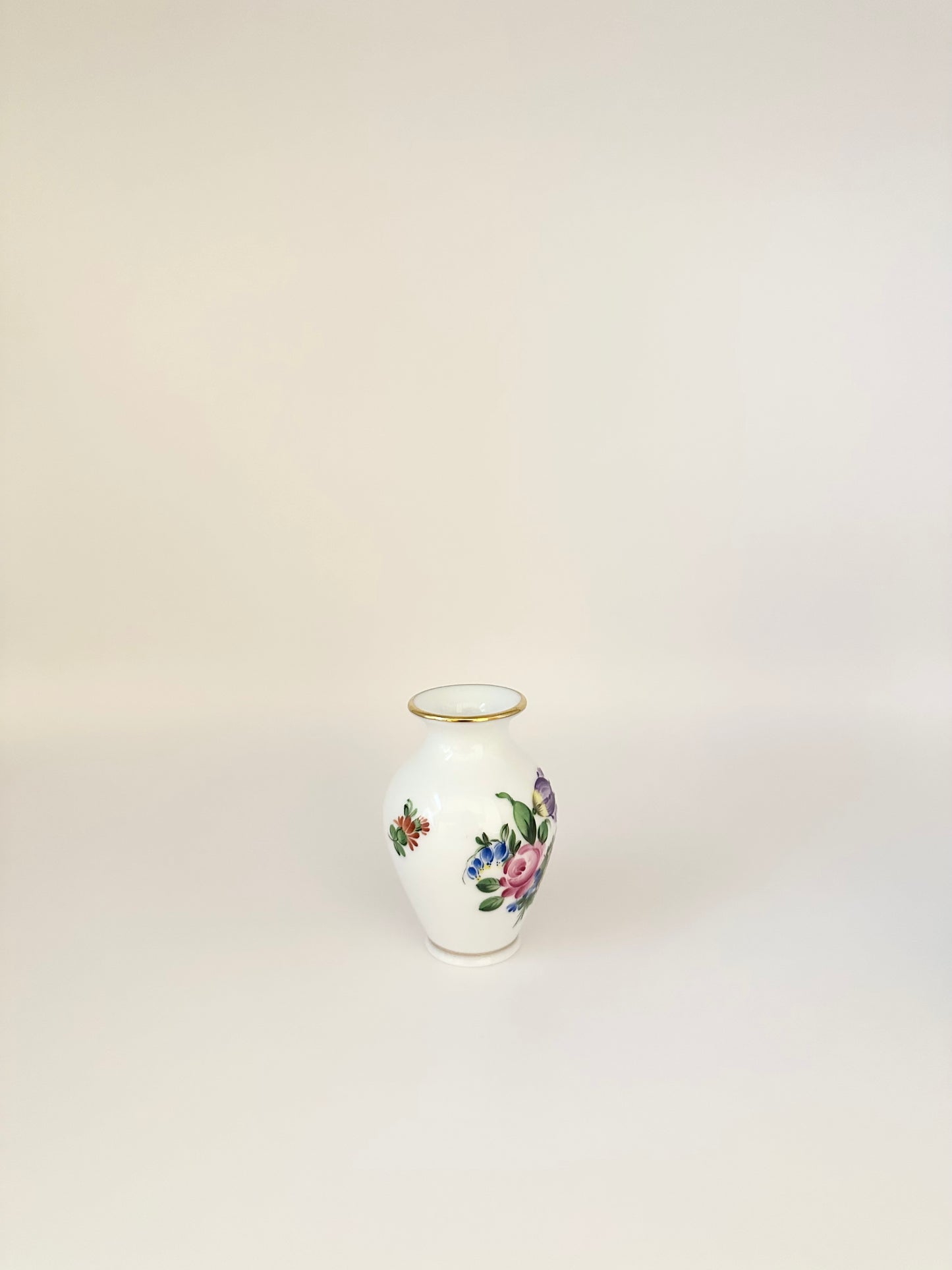 Miniature Floral Vase