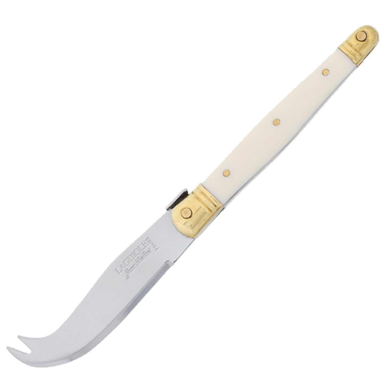 Mini Cheese Knife Brass Ivory