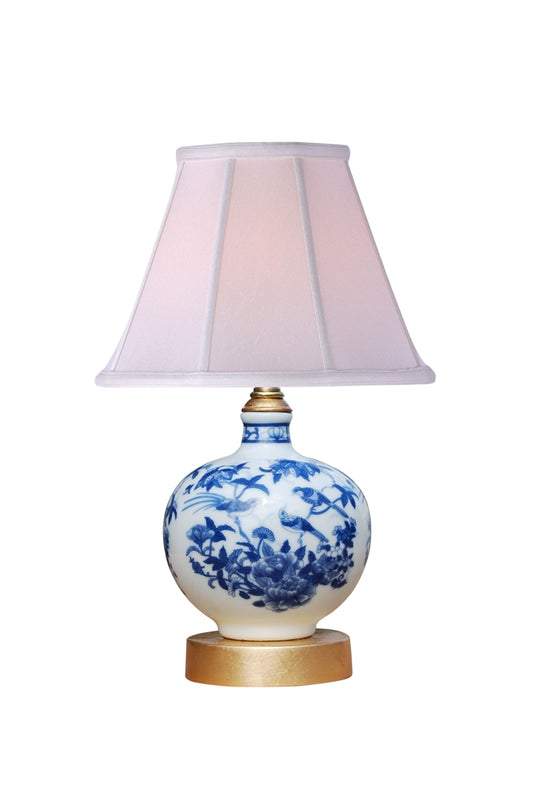Blue & White English Mini Lamp
