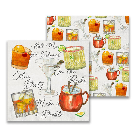 Mixed Cocktails Paper Cocktail Napkin s