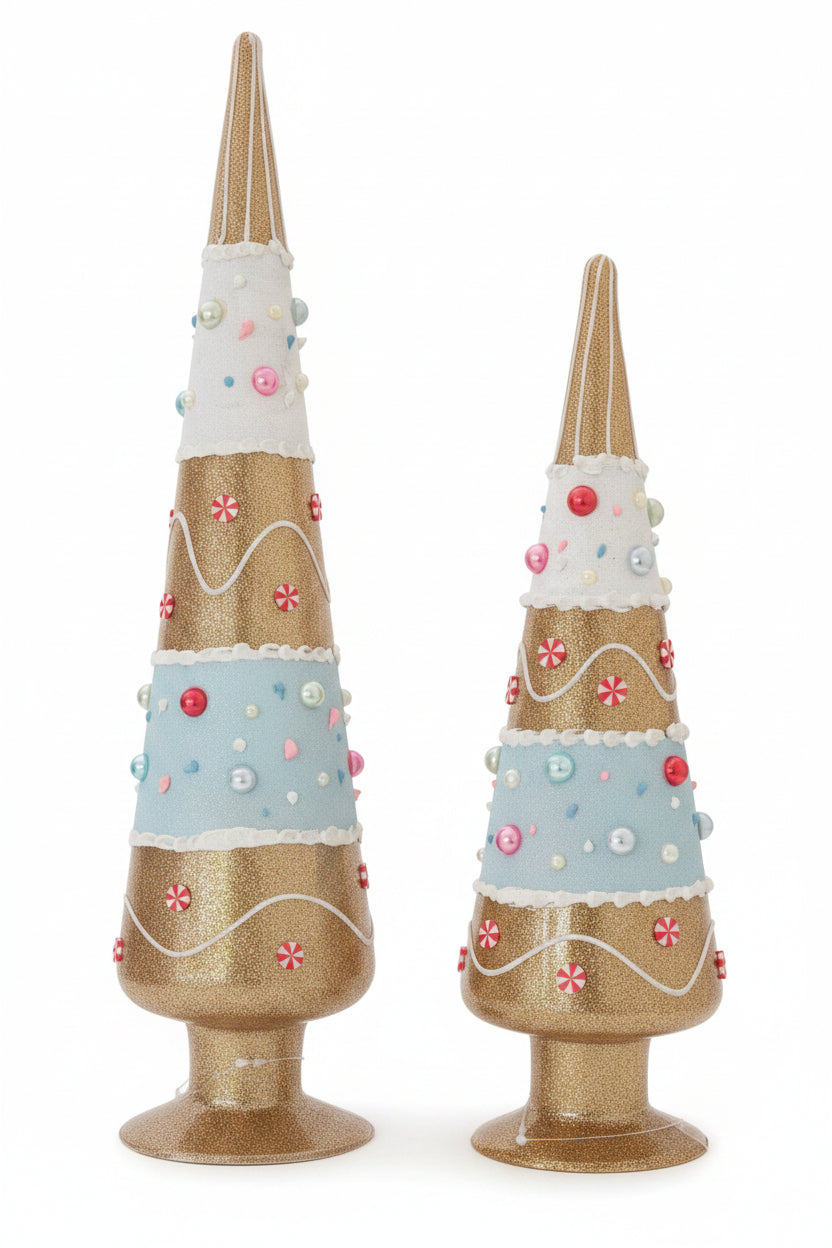 Blue Gingerbread Tree