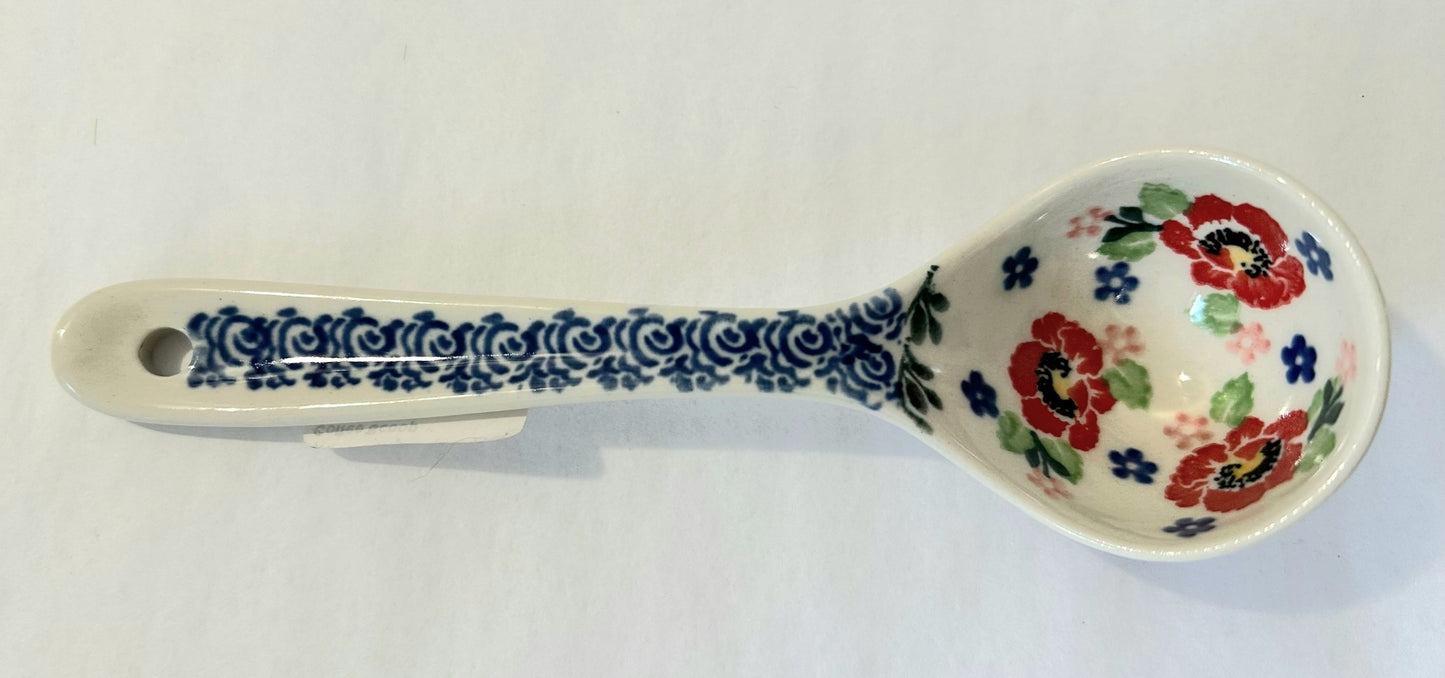 Polish Pottery Coffee Scoop