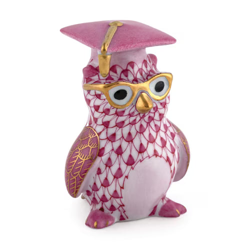 Graduation Owl Raspberry