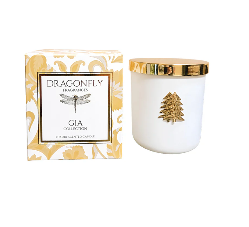 Gia Candle White Burch White Tree