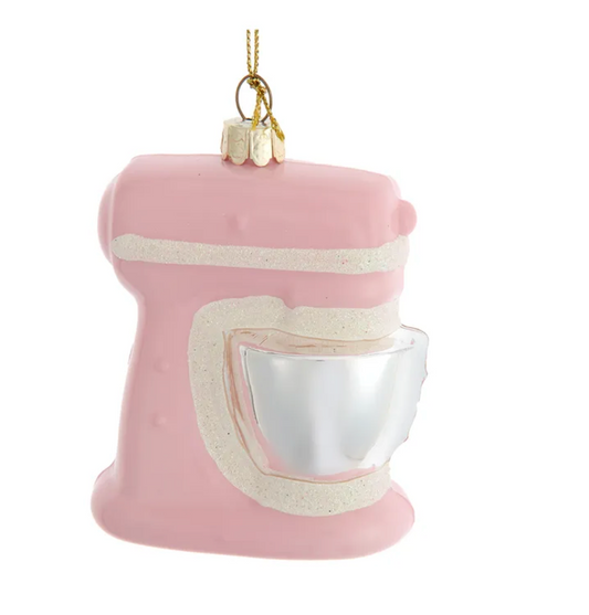 Pink Electric Stand Mixer Ornament