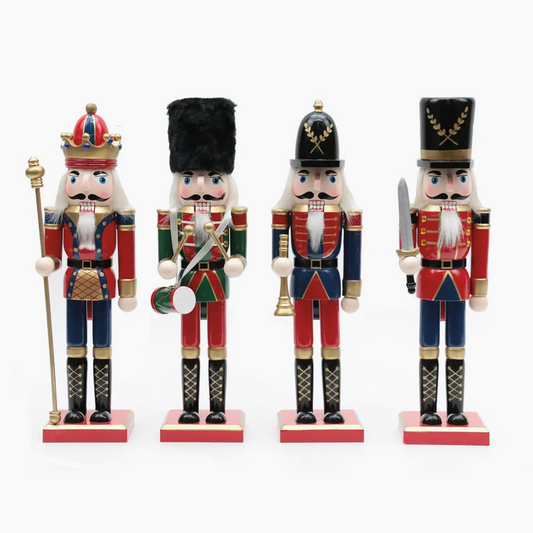 12" King & Guard Nutcracker Set