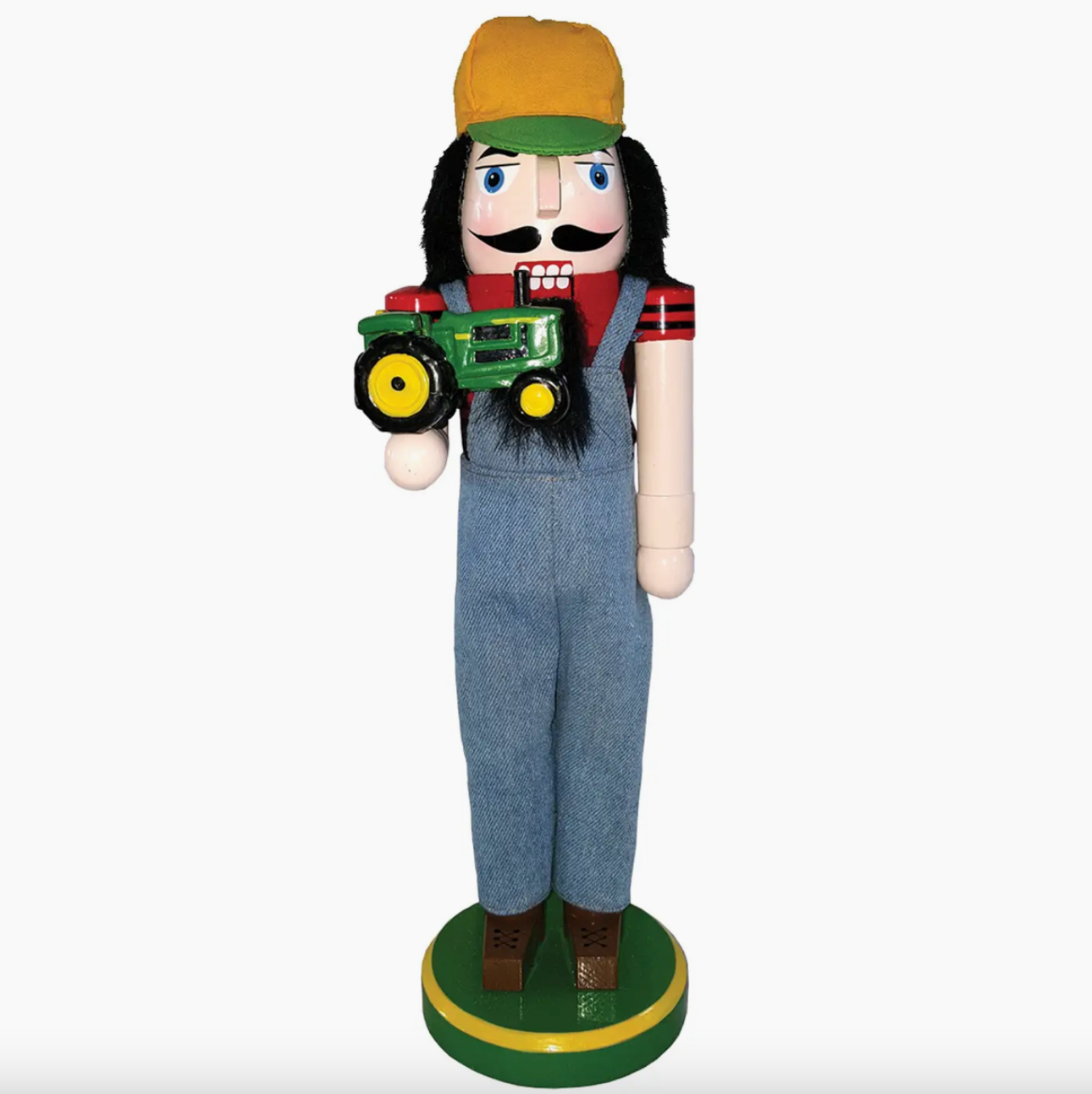 14" Farmer w/ John Deere Nutcracker