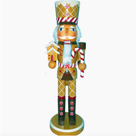 14" Gingerbread Soldier Nutcracker