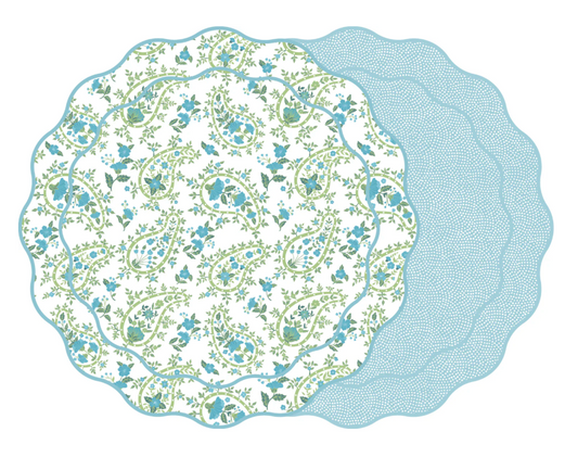 Scallop Paisley Placemat