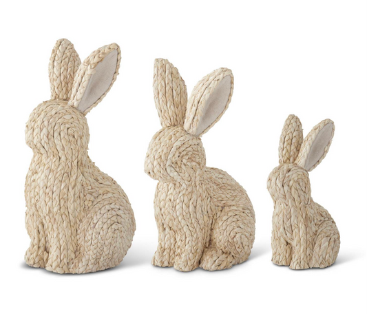 Woven Grass Easter Bunny