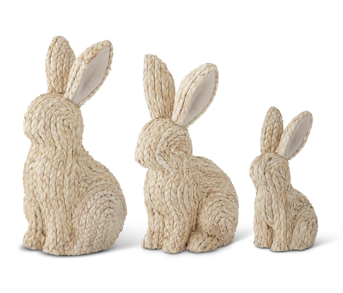 Woven Grass Easter Bunny