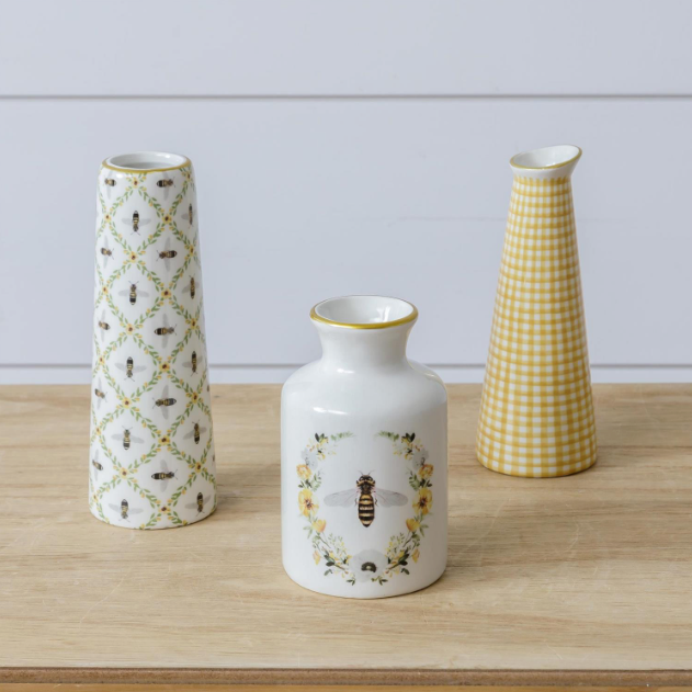 Bee Kind Bud Vase 3 Variants