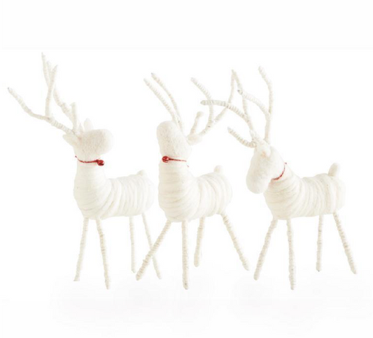 8" Felt Deer