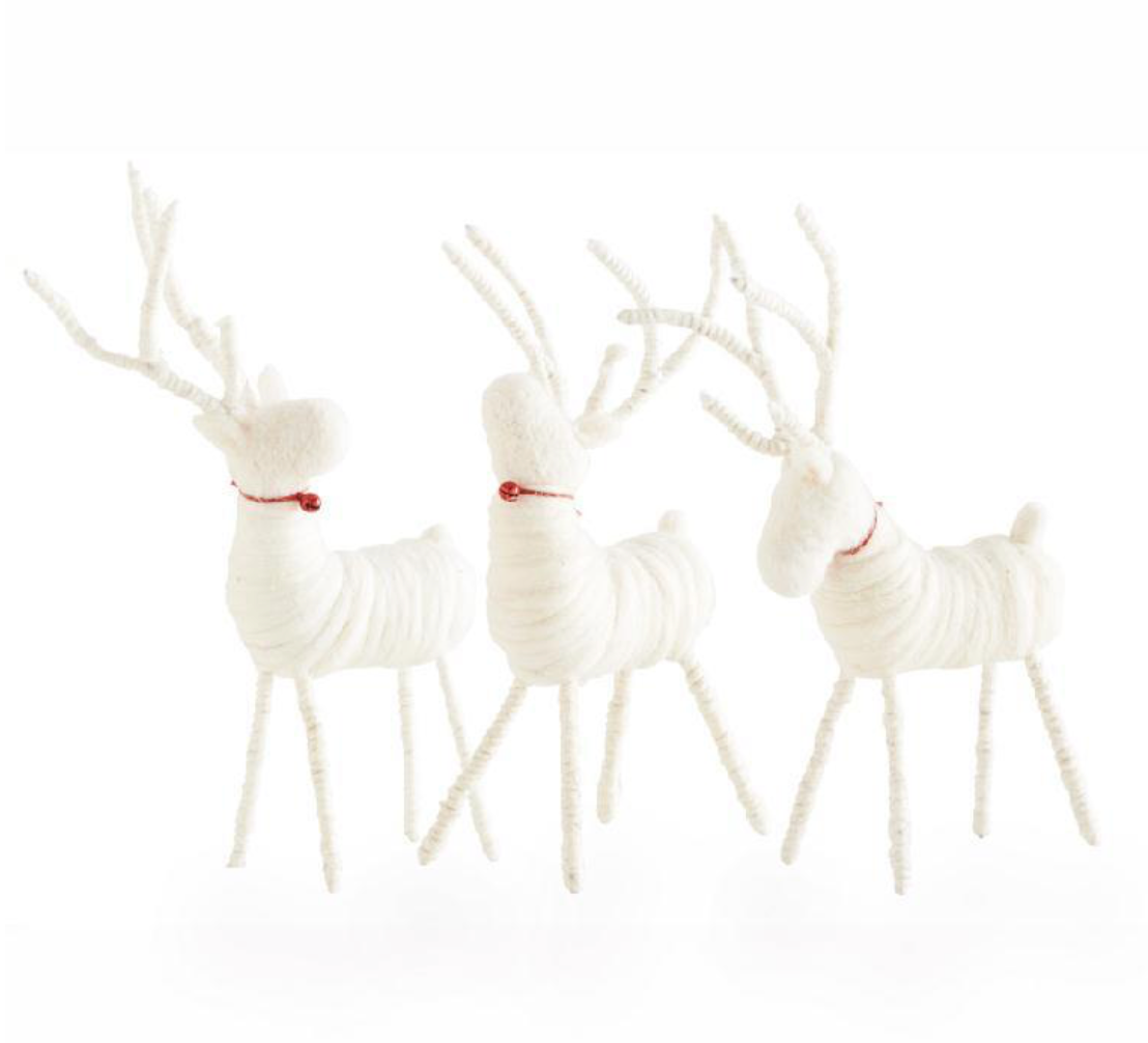 8" Felt Deer