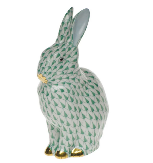 Green Sitting Rabbit