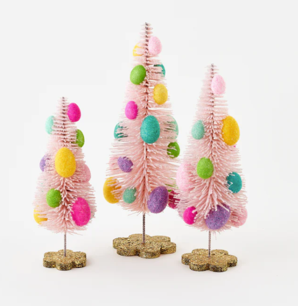 Pink Sisal Tree w/ Eggs