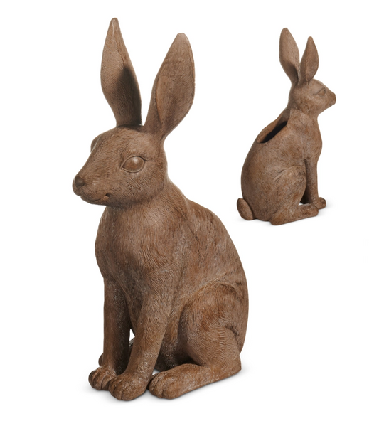 15.25" Rabbit Planter