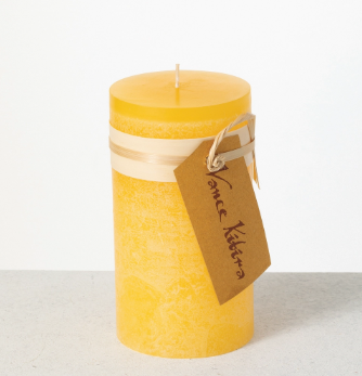 Timber Pillar Candle - 3.25" x 6"