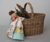 Decorative Hand-Woven Rattan Picnic Basket