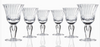 Venezia Clear Acrylic Wine Stemware S/4