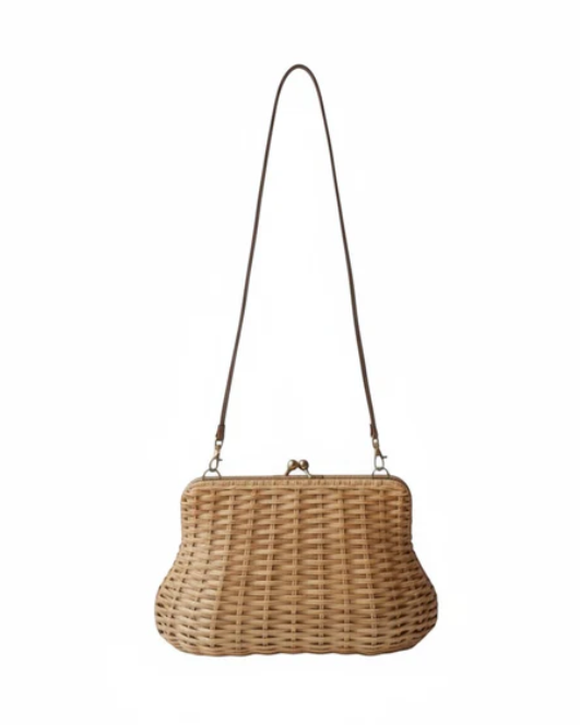 Eloise Wicker Clutch