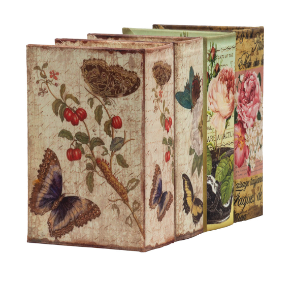 Book Boxes - Vintage Floral