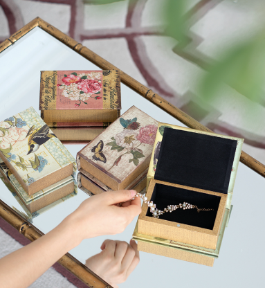 Book Boxes - Vintage Floral