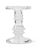 Short Glass Candleholder Set