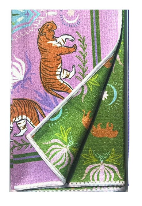 Moon Tiger Double-Sided Tea Towel