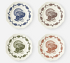 Turkey Scalloped Plate - Set of 4