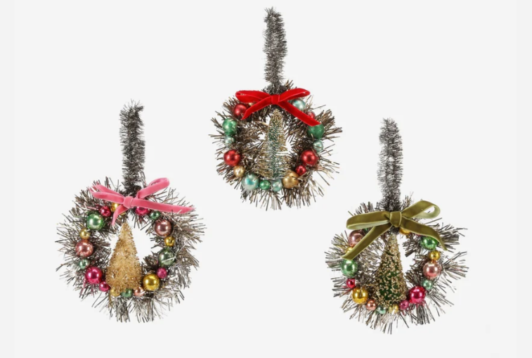 Tinsel Wreath Ornament