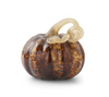 Glass Tortoise Brown Pumpkin