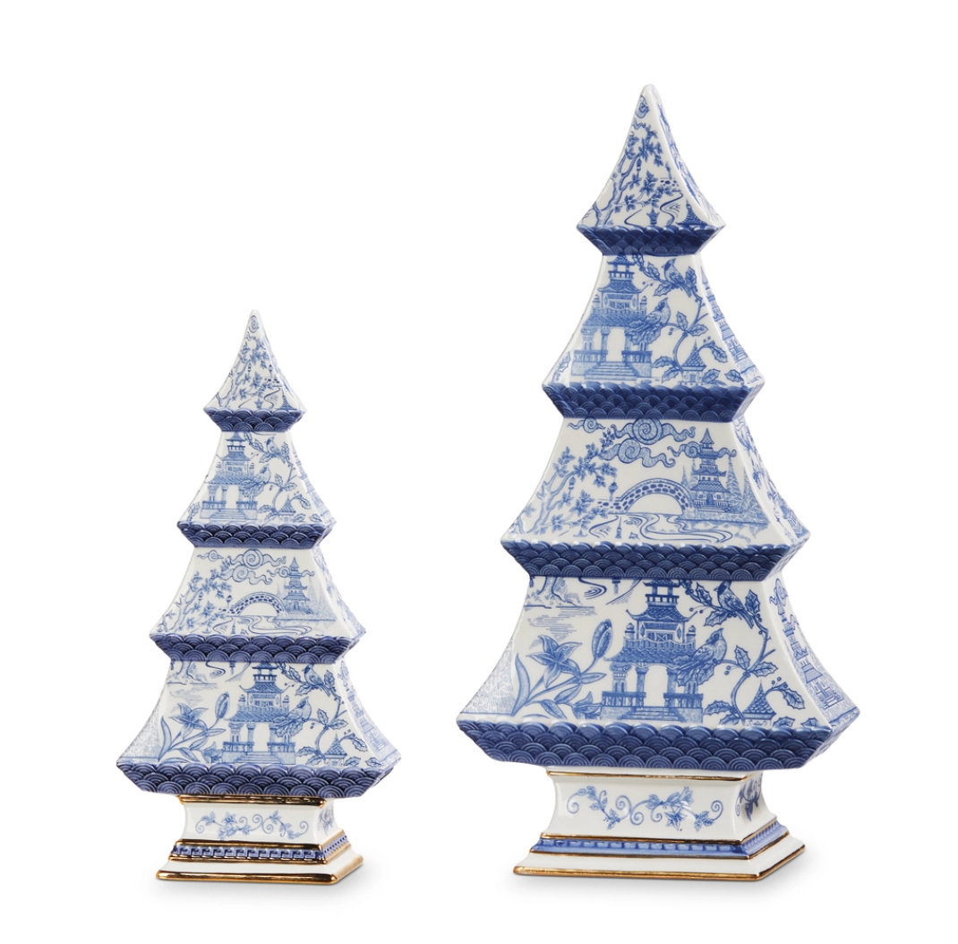 Royal Blue Chinoiserie Tree