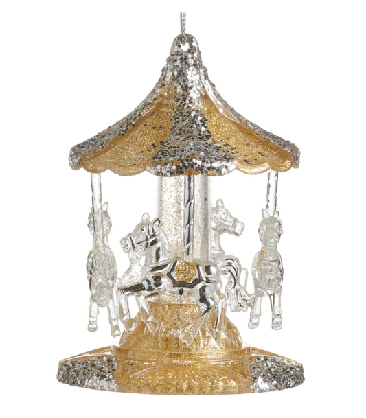 4" Carousel Ornament