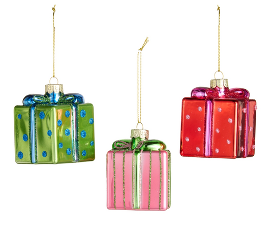 3" Present Ornament