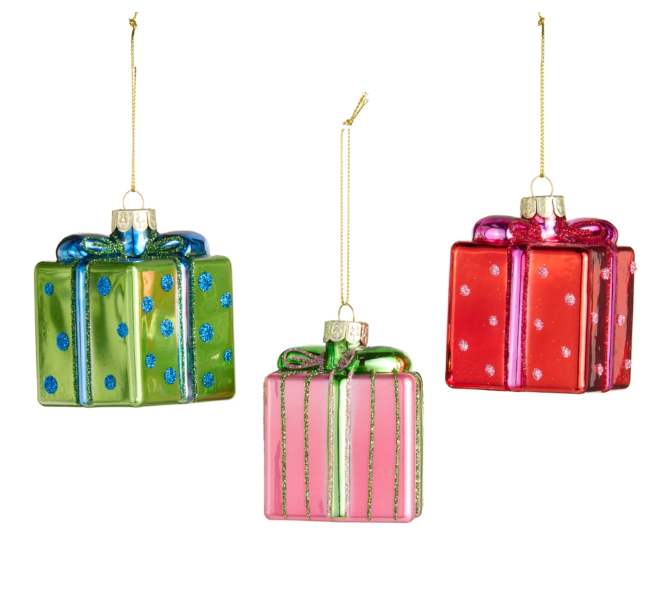 3" Present Ornament