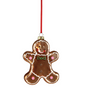 Glass Gingerbread Cookie Ornament