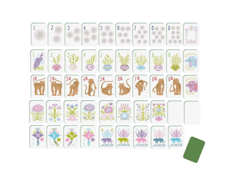 Moon Tiger Mahjong Tiles