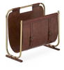 Leather Magazine Rack
