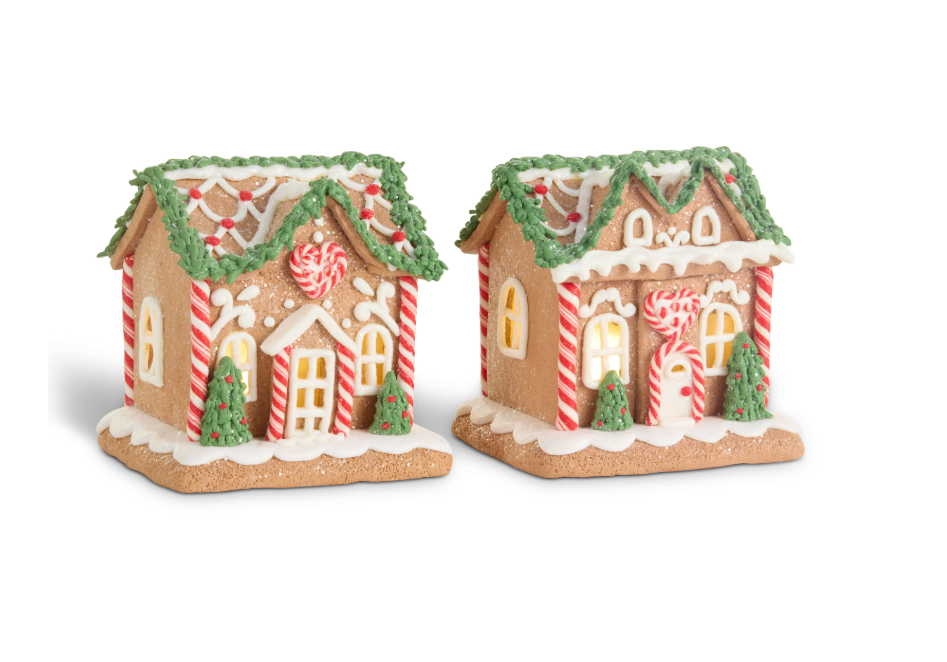 5.5" Rosemary Gingerbread House