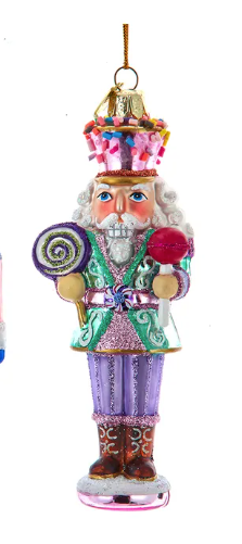 Nutcracker Ornament - 2 Styles - 5"H