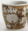 Province Mini Flower Pots -Brown & White- 6 Styles