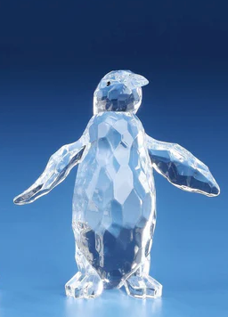 Faceted Acrylic Penguins