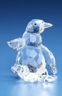 Faceted Acrylic Penguins