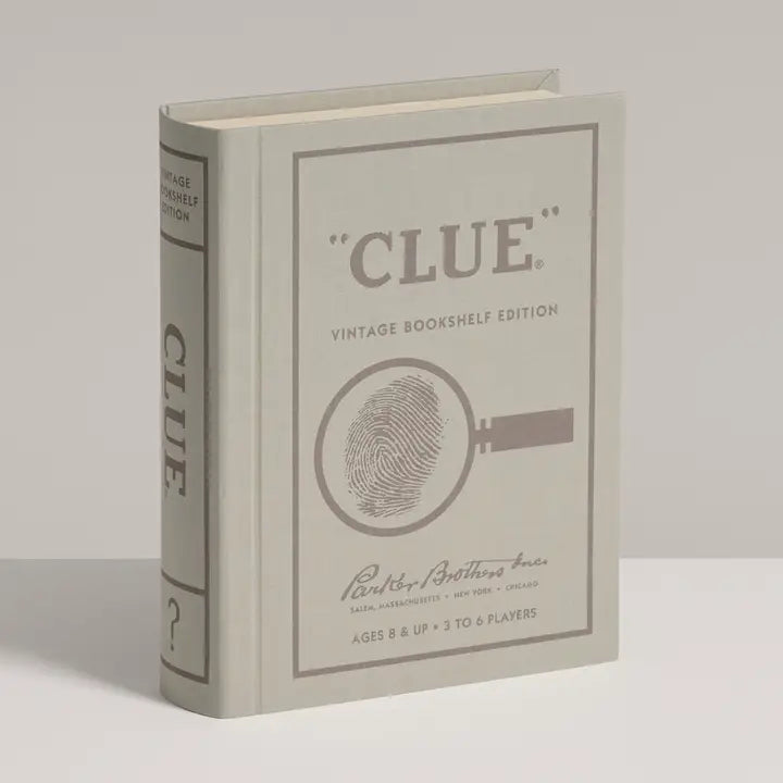 Vintage Bookshelf Edition Game - CLUE