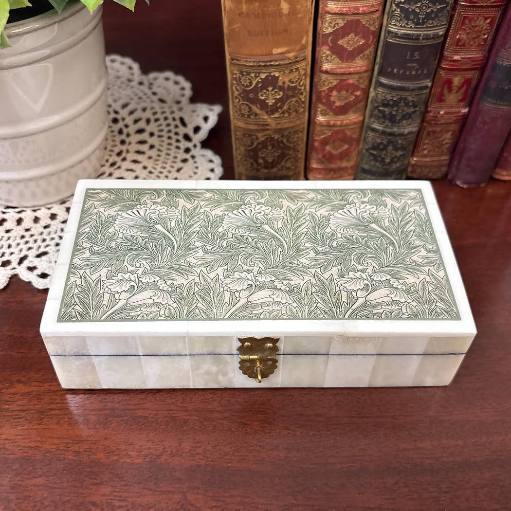 William Morris Tulip Printed Box