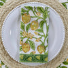 Napkin Lemon, Set of 4