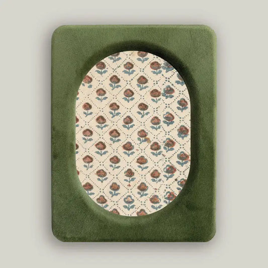 Mossy Green Velvet Frame 5x7