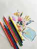 12-Color Watercolor Pencil Set