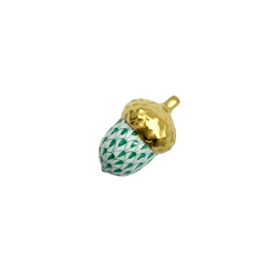 Herend Green Acorn